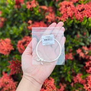 NWT Pandora Moments Winged Heart Bangle